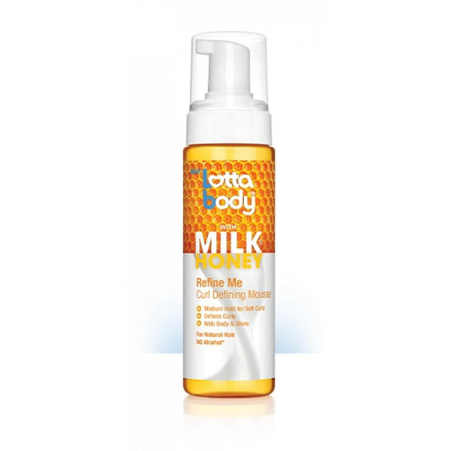 Lotta Body Milk Honey Refine Me Curl Defining Mousse 207 ml