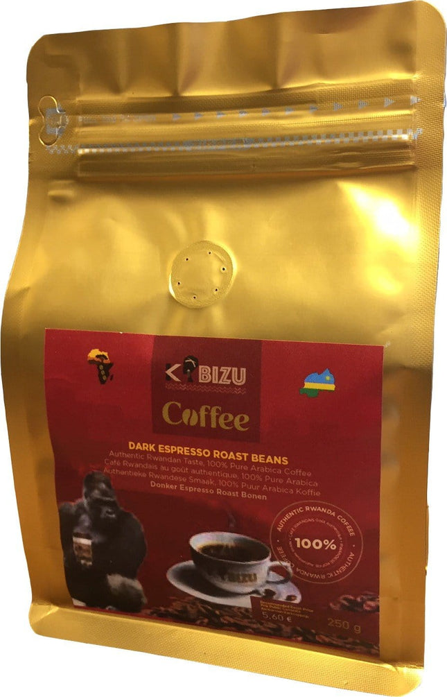 Kabizu Coffee Dark Expresso Roast Beans 250 g