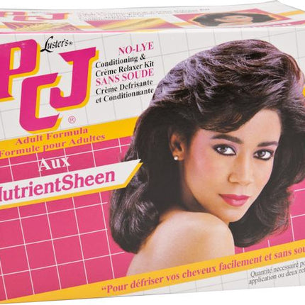 PCJ Relaxer Kit Adult Nutrient Sheen