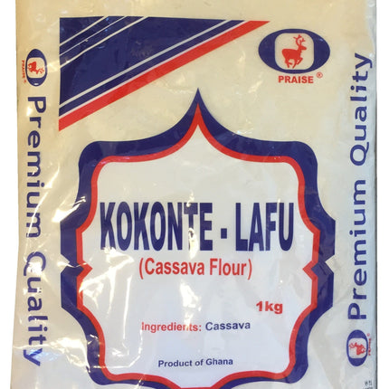 Kokonte  Lafu Cassava Flour Ghana1 Kg