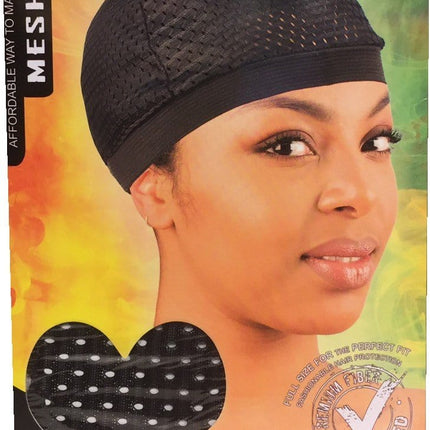 Murry Stretchable Mesh Dome Cap M2254BLA