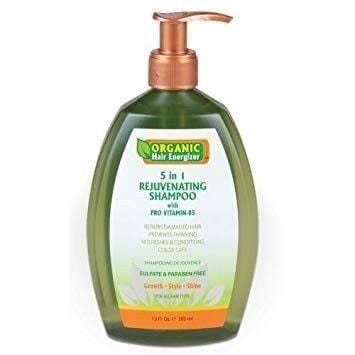 ORGANIC HAIR ENERGIZER 5 IN 1 REJUVENATING SHAMPOO 385 ML