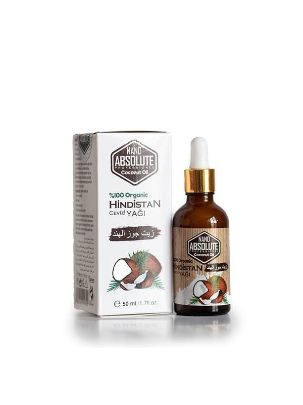 NANO ABSOLUTE ORGANIC COCONUT OIL HINDISTAN 50 ML