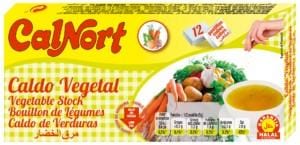 CALNORT BOUILLON CUBES VEGETABLE 24 X12 X 10G