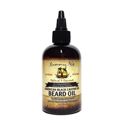 Sunny Isle Jamaican Black Castor Beard Oil 4 oz