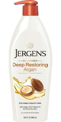 Jergens Oil-Infused Deep Restoring Argan Moisturiser  621 ml