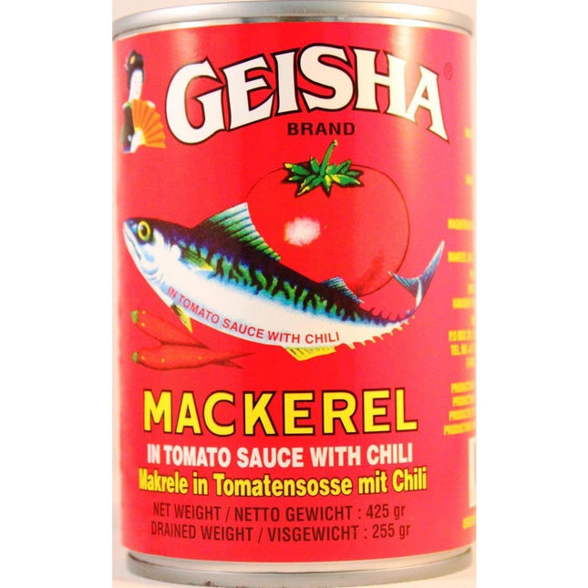 GEISHA MACKEREL IN CHILISAUCE 425 G