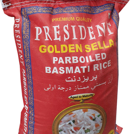 Rice Basmati Parboiled President 10 kg