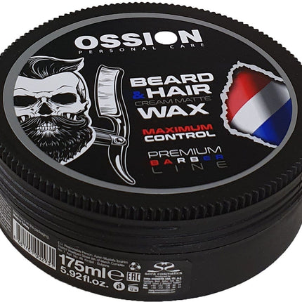 Ossion Beard and Hair Cream Matte Wax 175 ml