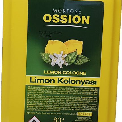 Morfose Ossion Lemon Cologne 4 liter