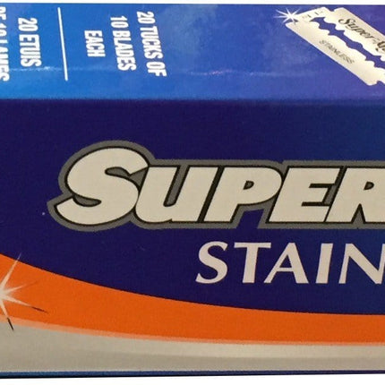 Supermax Stainless Blades 200 pieces