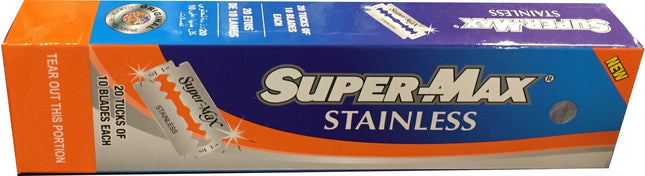 Supermax Stainless Blades 200 pieces