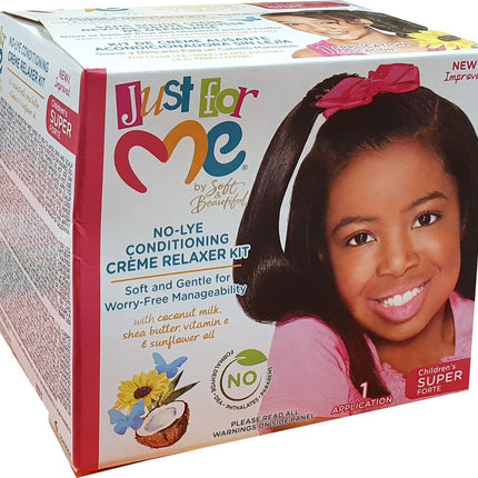 Just for Me No Lye Conditioning Creme Relaxer Super Kids