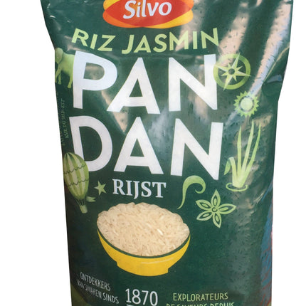 Silvo Pandan Jasmin Rijst 4 kg