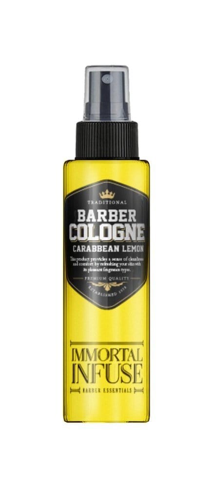 Immortal Barber Cologne Carabbean Lemon 80 Degre 150 ml