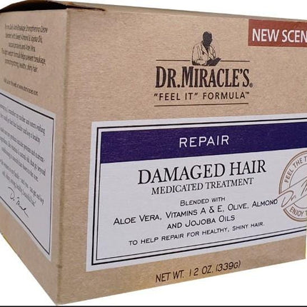 Dr. Miracles Repair Damaged Hair Medicated Treatment 339 g