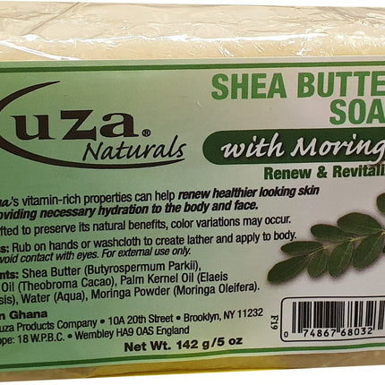 Kuza Naturals Shea Butter Soap Moringa 114 g