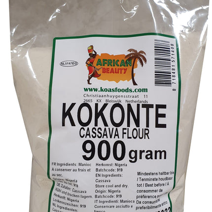 African Beauty Kokonte Cassava Flour 900 g