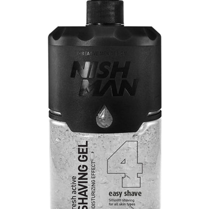 Nish Man Shaving Gel Silver 1000 ml