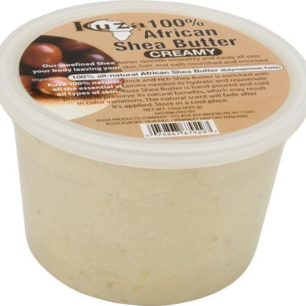 Kuza 100% African Shea Butter Creamy White 425 g