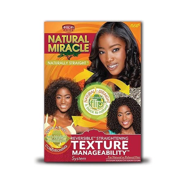 African Pride Natural Miracle Texture Manageability Kit