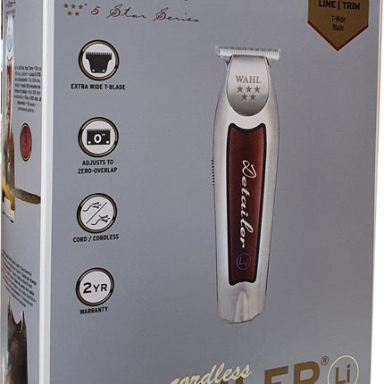 Wahl Cordless Trimmer Detailer 5 Star Series