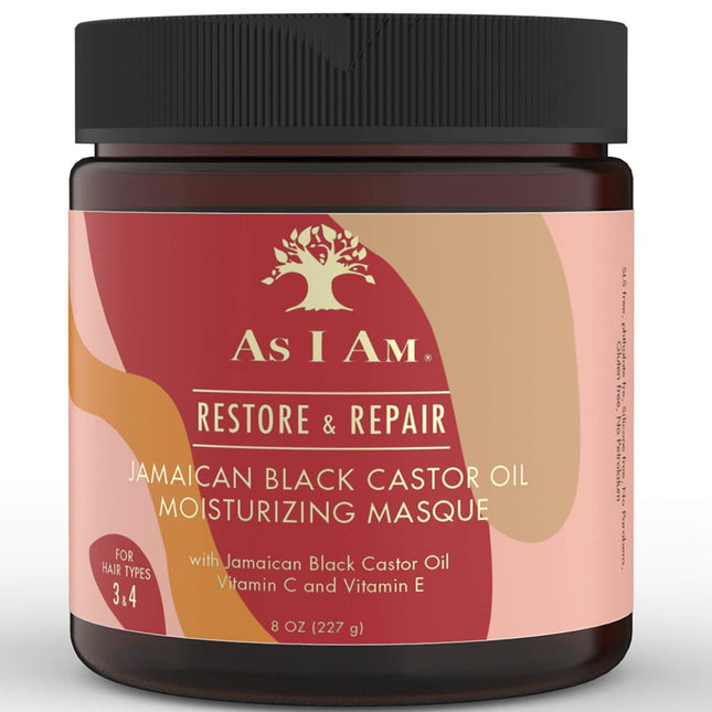 As I Am Jamaican Black Castor Oil Moisturizing Masque 227 g