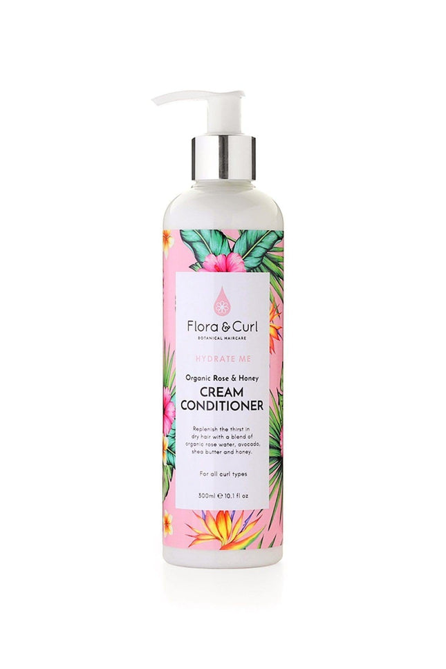 Flora & Curl Rose & Honey Leave-In Detangler 300ml