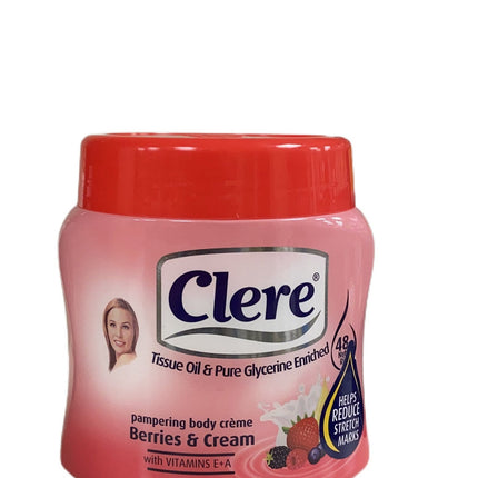 Clere Berries Body Cream 500 ml