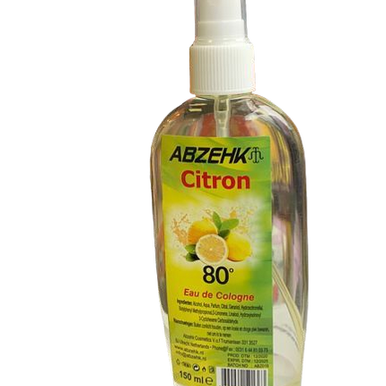 ABZEHK Eau de Cologne Citron 150 ml - Africa Products Shop