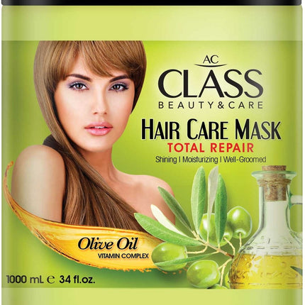 Ac Class Hair Professional Hair Care Mask Olive Oil Vitamin Complex 1000 ml - Africa Products Shop