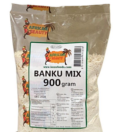 African Beauty Banku Mix Ghana 900 g - Africa Products Shop