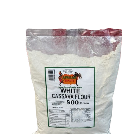 African Beauty White Cassava Flour 900 g