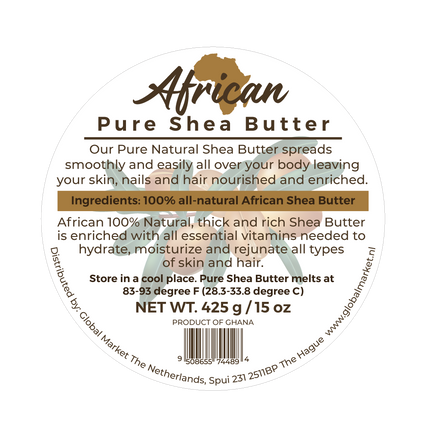 African Pure Shea Butter 425 g - Africa Products Shop