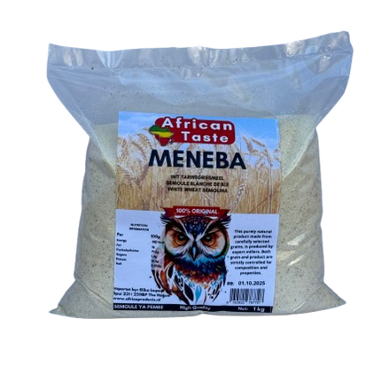 African Taste Meneba Wheat Semolina 1 kg