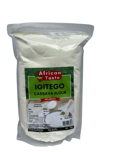 African Taste Bio Cassava Flour Igitego Rwanda 1kg