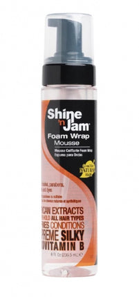 Ampro Shine'n Jam Supreme Foam Wrap Mousse 236 ml - Africa Products Shop