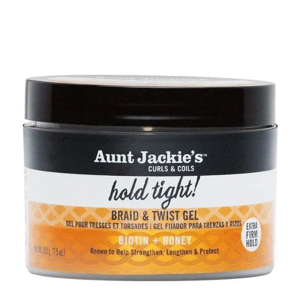 Aunt Jackie's Biotin & Honey Hold Tight Braid & Twist Extra Firm 231 ml - Africa Products Shop