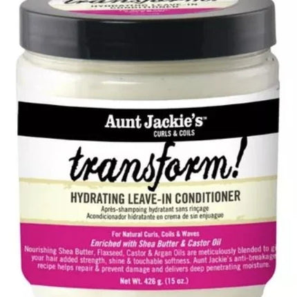 Aunt Jackie's Transform Hydrating Leave-in Conditioner 426G - Africa Products Shop