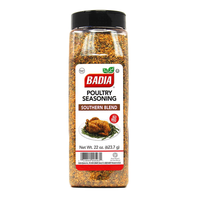 Badia Poultry Seasoning Southern Blend Chicken 623.7 g - Africa Products Shop