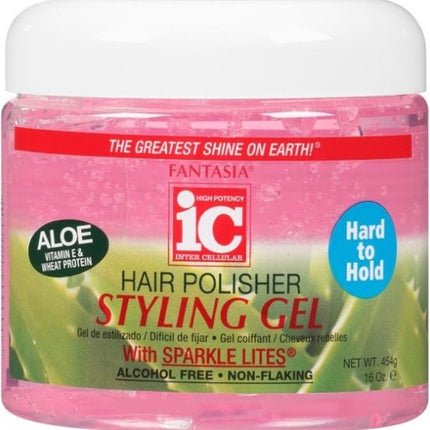 Fantasia IC Hair Polisher Styling Gel 454 g - Africa Products Shop