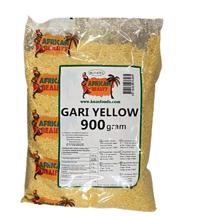 African Beauty Gari Yellow 900 g - Africa Products Shop