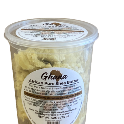 Ghana African Natural Pure Shea Butter 425 g - Africa Products Shop