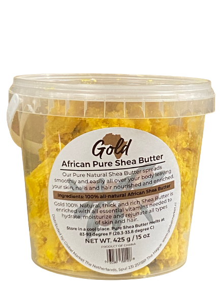 Gold Pure African Pure Shea Butter 425 g - Africa Products Shop