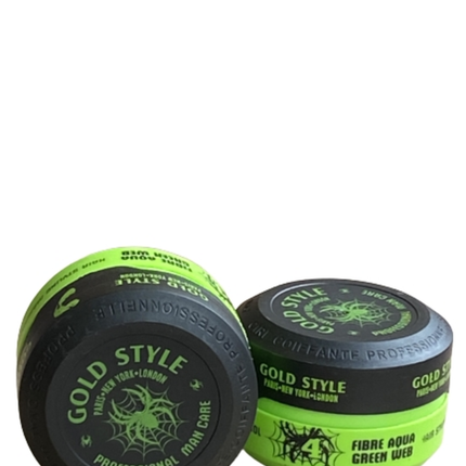 Gold Style Fibre Aqua Green Web Pomade 3 150 ml - Africa Products Shop