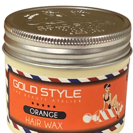 Gold Style Orange Hair Wax 125 ml - Africa Products Shop