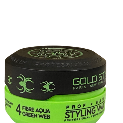 Gold Style Fibre Aqua Green Web Pomade 3 150 ml - Africa Products Shop