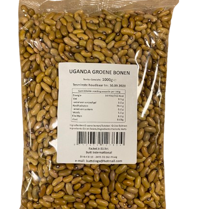 Malibu Green African Beans 1kg - Africa Products Shop