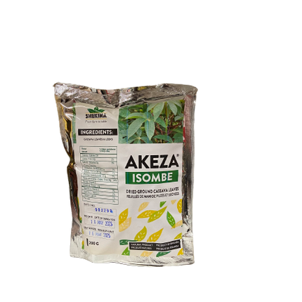 Akeza Cassava Leaves  Rwanda 200 g (Isombe) - Africa Products Shop