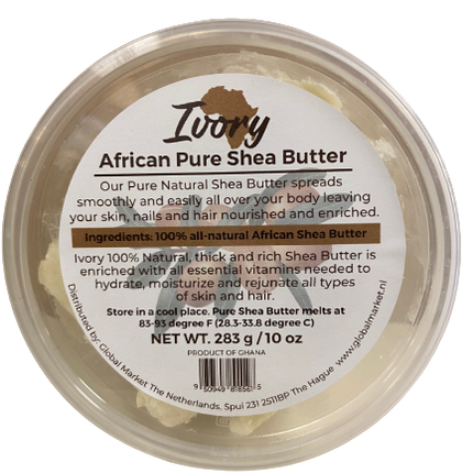 Ivory Pure Shea Butter 283 g - Africa Products Shop